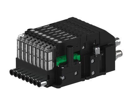 Eżektor PCS MICRO, niskie ciśnienie zasilania, (PCS.L.MC1.S.HAD.S16.8X.26.EC.CCCH) (9974469) - Piab