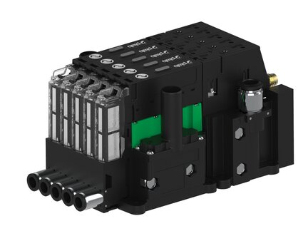 Eżektor PCS MICRO, dod. wys. poziom podciś., IO-link, (PCS.T.MC2.S.HAD.S16.5X.28.EC.OCCI) (9975036) - Piab