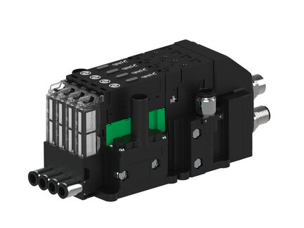 Eżektor PCS MICRO, dod. wys. poziom podciś., (PCS.T.MC2.S.HAD.S16.4X.28.EC.CCCH) (9971306) - Piab