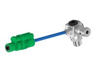 Eżektor piINLINEPLUS, AQR, Ti05-2 ultra wys. przepływ próżni, przył. pow. Ø6, przył. próżni Ø6, (PIL.A.T.2.6X.6.X.CLHNT38M) (9930892) - Piab