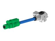 Eżektor piINLINEPLUS, AQR, Ti05-2 ultra wys. przepływ próżni, przył. pow. Ø6, przył. próżni Ø10, (PIL.A.T.2.6X.10.X.CRHG38F) (9932593) - Piab