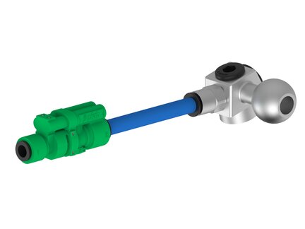 Eżektor piINLINEPLUS, AQR, STX0785, przył. pow. Ø8, przył. próżni Ø10, (PIL.A.S8.2.8X.10.X.ILHG38F) (9949774) - Piab
