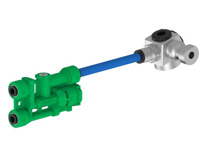Eżektor piINLINEPLUS, EBR, Ti05-2 ultra wys. przepływ próżni, przył. pow. i ster. 1/4", przył. próżni Ø8, (PIL.E.T.2.1414.8.X.CLHG38F) (9931294) - Piab