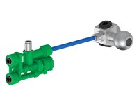 Eżektor piINLINEPLUS, EBR, Ti05-2 ultra wys. przepływ próżni, przył. pow. i ster. Ø6, przył. próżni Ø6, (PIL.E.T.2.66.6.6.IUG38F) (9925238) - Piab
