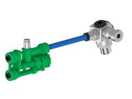 Eżektor piINLINEPLUS, EBR, STX0785, przył. pow. i ster. 1/4", przył. próżni Ø8,, (PIL.E.S8.2.1414.8.14.CLHNT38M) (9942192) - Piab