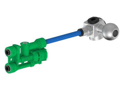 Eżektor piINLINEPLUS, EBR, Ti05-2 ultra wys. przepływ próżni, przył. pow. i ster. Ø6, przył. próżni Ø8, (PIL.E.T.2.66.8.X.ILHG38F) (9929093) - Piab