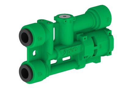 Eżektor piINLINEPLUS, EBR, STX0785, przył. pow. i ster. Ø8, przył. próżni Ø6, (PIL.E.S8.2.88.6.X.XXX) (9932167) - Piab