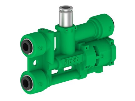 Eżektor piINLINEPLUS, EBR, STX0785 , przył. pow. i ster. Ø6, przył. próżni Ø8, (PIL.E.S8.1.66.8.6.XXX) (9961089) - Piab