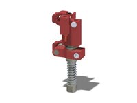 Ramię obrotowe z zaciskiem 25, drążek 50 mm, łącznik kulowy, zawór odc. VT1 LCS, wkład COAX, NPT, montaż prawy (PMAT.AA.00.I.ALRH) (9922350) - Piab