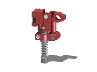 Ramię obrotowe z zaciskiem 25, drążek 50 mm, pin 16, zawór odc. VT1 LCS, wkład COAX vacustat, G, montaż lewy (PMAT.AA.00.P.XBTF) (9908400) - Piab