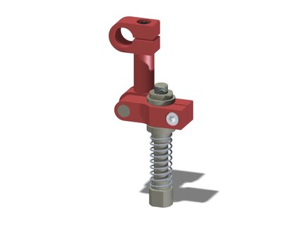 Ramię obrotowe przesuwne, drążek 50 mm, ramię obr. 1", pin 16, centralne zasilanie próżni LCS, NPT, montaż prawy (PMAT.AA.02.P.X2RH) (9907729) - Piab