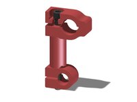 Ramię obrotowe przesuwne 25, drążek 50 mm, pin 19, bez wyposażenia (PMAT.AA.01.C.00) (9916404) - Piab