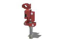 Ramię obrotowe z zaciskiem 25, drążek 100 mm, pin 19, zawór odc. VT1 LCS, wkład COAX vacustat, G, montaż prawy (PMAT.AB.00.C.XBTFRH) (9928810) - Piab