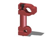 Ramię obrotowe przesuwne 25, drążek 50 mm, pin 16, bez wyposażenia (PMAT.AA.01.P.00) (9909836) - Piab