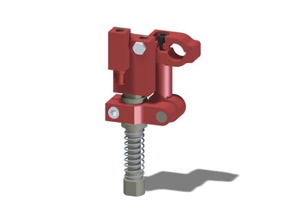 Ramię obrotowe przesuwne 25, drążek 50 mm, pin 16, zawór odc. VT1 LCS wkład COAX, NPT, montaż lewy (PMAT.AA.01.P.AL) (9927640) - Piab