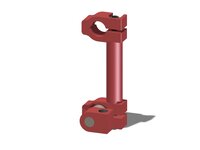 Ramię obrotowe z zaciskiem 25, drążek 100 mm, łącznik kulowy, centralne zasilanie próżni, NPT, montaż prawy (PMAT.AB.00.I.X1RH) (9947800) - Piab