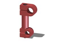 Ramię obrotowe przesuwne, drążek 50 mm, ramię obr. 1", pin 19, bez wyposażenia (PMAT.AA.14.C.00) (9901764) - Piab