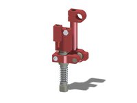 Ramię obrotowe przesuwne, drążek 100 mm, ramię obr. 1", łącznik kulowy, zawór odc. LCS, wkład COAX, G, montaż lewy (PMAT.AB.04.I.XAL) (9915145) - Piab