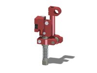 Ramię obrotowe przesuwne, drążek 100 mm, ramię obr. 1", łącznik kulowy, zawór odc. VT1 LCS, wkład COAX vacustat, G, montaż lewy (PMAT.AB.04.I.XBTF) (9915588) - Piab