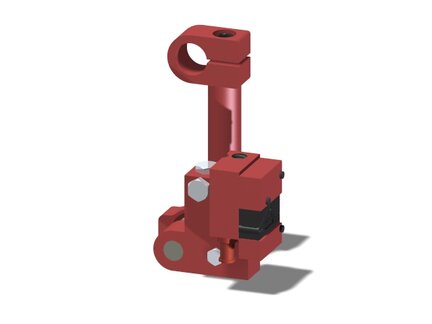 Ramię obrotowe przesuwne, drążek 100 mm, ramię obr. 1", łącznik kulowy, zawór odc. VT1 h, wkład COAX vacustat, G, montaż prawy (PMAT.AB.04.I.XEARH) (9903254) - Piab