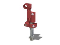 Ramię obrotowe przesuwne, drążek 100 mm, ramię obr. 1", pin 16, zawór odc. VT1 LCS, wkład COAX, NPT, montaż prawy (PMAT.AB.02.P.ALRH) (9907886) - Piab