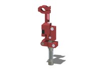 Ramię obrotowe z zaciskiem 25, drążek 150 mm, pin 19, zawór odc. VT1 LCS, wkład COAX vacustat, G, montaż prawy (PMAT.AC.00.C.XBTFRH) (9912771) - Piab