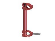 Ramię obrotowe z zaciskiem 25, drążek 150 mm, łącznik kulowy, bez wyposażenia (PMAT.AC.00.I.00) (9903955) - Piab