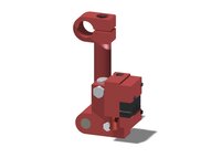 Ramię obrotowe przesuwne, drążek 100 mm, ramię obr. 1", pin 16, zawór odc. VT1 h, wkład COAX vacustat, G, montaż prawy (PMAT.AB.02.P.XEARH) (9918935) - Piab