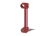 Ramię obrotowe przesuwne, drążek 150 mm, ramię obr. 1", pin 16, centralne zasilanie próżni, NPT, montaż prawy (PMAT.AC.02.P.X1RH) (9915787) - Piab