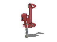 Ramię obrotowe z zaciskiem 25, drążek 150 mm, łącznik kulowy, zawór odc. VT1 LCS, wkład COAX vacustat, G, montaż lewy (PMAT.AC.00.I.XBTF) (9910169) - Piab
