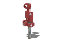 Ramię obrotowe przesuwne, drążek 100 mm, ramię obr. 1", łącznik kulowy, zawór odc. VT1 LCS, wkład COAX, NPT, montaż prawy (PMAT.AB.04.I.ALRH) (9911298) - Piab