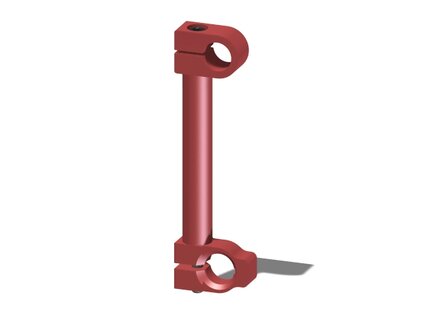 Ramię obrotowe przesuwne, drążek 150 mm, ramię obr. 1", łącznik kulowy, bez wyposażenia (PMAT.AC.04.I.00) (9906260) - Piab