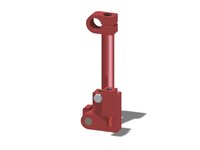 Ramię obrotowe przesuwne, drążek 150 mm, ramię obr. 1", łącznik kulowy, zawór odc. VT1 h, wkład COAX, NPT, montaż prawy (PMAT.AC.04.I.AARH) (9911300) - Piab