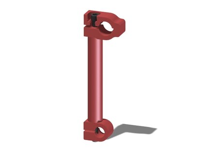 Ramię obrotowe przesuwne 25, drążek 150 mm, pin 19, bez wyposażenia (PMAT.AC.01.C.00) (9906246) - Piab