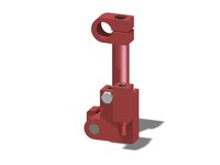 Ramię obrotowe przesuwne, drążek 100 mm, ramię obr. 1", łącznik kulowy, zawór odc. VT1 h, wkład COAX, G, montaż prawy (PMAT.AB.04.I.XAARH) (9906831) - Piab