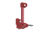 Ramię obrotowe przesuwne, drążek 150 mm, ramię obr. 1", łącznik kulowy, zawór odc. VT1 h, G, montaż lewy (PMAT.AC.04.I.XAB) (9910477) - Piab
