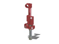 Ramię obrotowe przesuwne, drążek 150 mm, ramię obr. 1", łącznik kulowy, zawór odc. VT1 LCS, wkład COAX, G, montaż prawy (PMAT.AC.04.I.XALRH) (9954843) - Piab