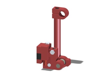 Ramię obrotowe przesuwne, drążek 150 mm, ramię obr. 1", łącznik kulowy, zawór odc. VT1 h, wkład COAX, G, montaż lewy (PMAT.AC.04.I.XEA) (9910478) - Piab