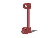 Ramię obrotowe przesuwne, drążek 150 mm, ramię obr. 1", łącznik kulowy, przyłącze pod próżnię centralną, G, montaż lewy (PMAT.AC.04.I.XX1RH) (9911394) - Piab