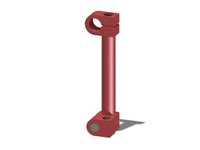 Ramię obrotowe przesuwne, drążek 150 mm, ramię obr. 1", pin 19, centralne zasilanie próżni, NPT, montaż prawy (PMAT.AC.14.C.X1RH) (9930187) - Piab