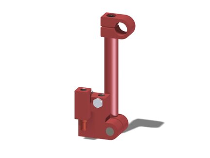 Ramię obrotowe przesuwne, drążek 150 mm, ramię obr. 1", pin 19, zawór odc. VT1 h, wkład COAX, G, montaż lewy (PMAT.AC.14.C.XAA) (9957903) - Piab