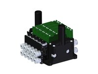 Eżektor kompaktowy piPUMP10X, dod. poziom podciśnienia, MICRO, podwójny (PP.X.MC2.S.B.X24.5.4.EC.CV) (9974685) - Piab