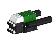 Eżektor kompaktowy piPUMP10X, wysokie podciśnienie, SX42, pojedynczy (PP.F.421.S.D.F2P1.3.P1.EN.CV) (9965257) - Piab