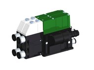 Eżektor kompaktowy piPUMP10X, wysokie podciśnienie, SX42, pojedynczy (PP.F.421.S.D.F2P1.2.8.EC.CV) (9942131) - Piab