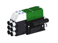 Eżektor kompaktowy piPUMP10X, wysokie podciśnienie, SX42, pojedynczy (PP.F.421.S.A.F3P1.2.8.EC.CV) (9973081) - Piab