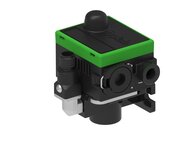 Zawór bezpieczeństwa piSAFE XI10-2, bardzo głęboka próżnia, AQR rozwierny, 1/8" NPSF, G3/8", QSU (PSF.PS.XI2.SF.V4E.ANC.0F.X.4F.QSU) (9971993) - Piab