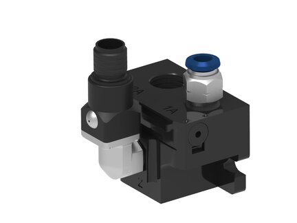 Zawór bezpieczeństwa piSAFE VSV oddz. porty próżni i zwalniania, 1/4" NPT, G3/8", SSX (PSF.MSS.X.X.V3E.BO.P2.3F.4F.SSX) (9974672) - Piab