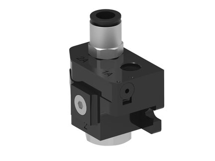 Zawór bezpieczeństwa piSAFE VSV oddz. porty próżni i zwalniania, 1/8" NPSF, G1/4", SSX (PSF.MSS.X.X.X.BO.0F.P5.2F.SSX) (9959508) - Piab