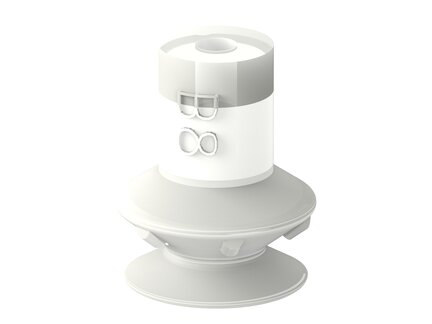 Przyssawka mieszkowa B8, Silikon SIL 50°, FDA, bez filtra (S.B8SF50.XXX.00) (0200278) - Piab