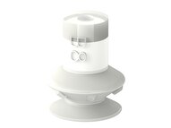 Przyssawka mieszkowa B8, Silikon SIL 50°, FDA, bez filtra (S.B8SF50.XXX.00) (0200278) - Piab